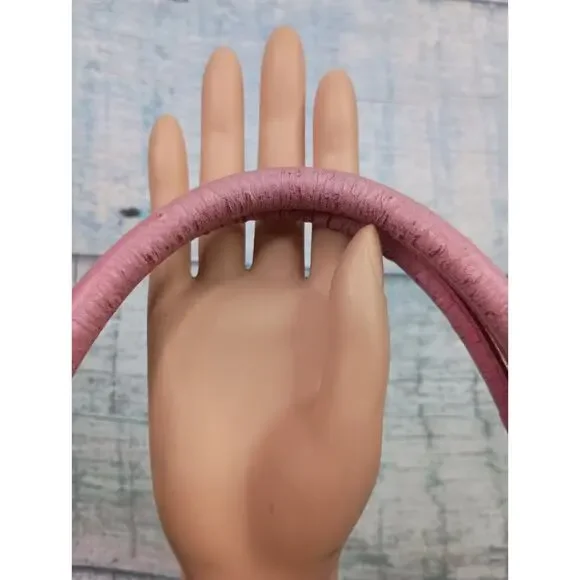 Kate Spade Pink Ostrich-embossed Leather Anisha Bexley Shoulder Bag - Picture 5 of 16